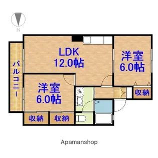 パストラルコート【2階】の間取り