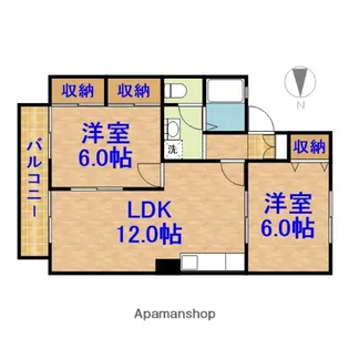 パストラルコート【2階】の間取り