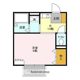 サニーハウスS【1階】の間取り