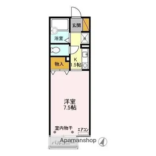 オプス・なのはな【2階】の間取り