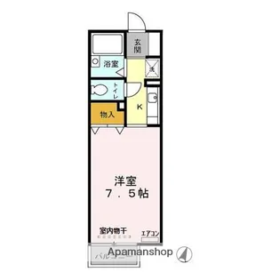 オプス・なのはな【2階】の間取り