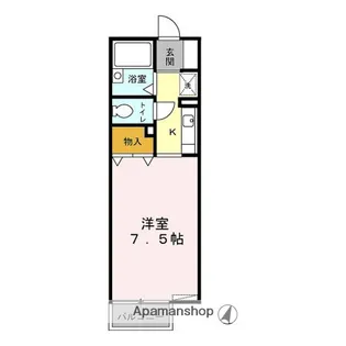 オプス・なのはな【1階】の間取り