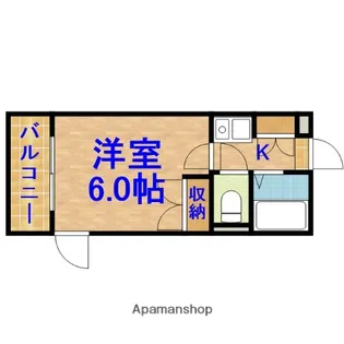 サンパレス誉田 C棟【3階】の間取り