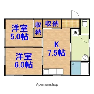 第一ハイム【2階】の間取り
