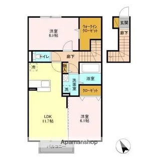 レムロード・M【2階】の間取り