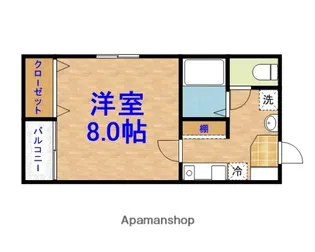 アメニティちはら台【2階】の間取り