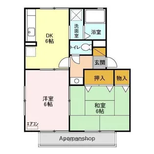 ヴィラフォーレ A【1階】の間取り