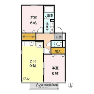 フローラ 春【2階】の間取り