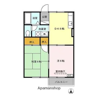 パストラル【1階】の間取り