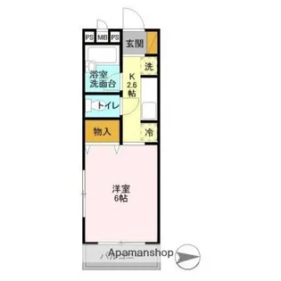 ΑNEXTおゆみ野第3弐番館【1階】の間取り