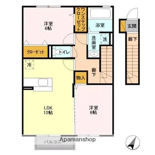 ルミナス【2階】の間取り