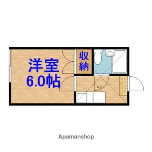 メゾン誉田【1階】の間取り