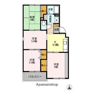 グランメール【2階】の間取り