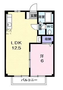 ヒカリハイツ【1階】の間取り