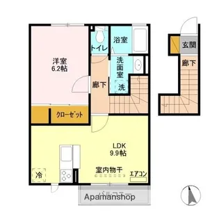 GRAND PARC(グラン・パルク)【2階】の間取り
