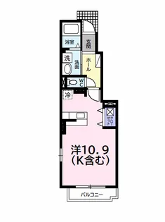 シルフィード ティアラ【1階】の間取り