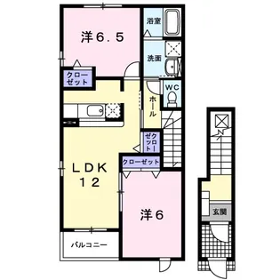 エクセレントパークⅠ【2階】の間取り