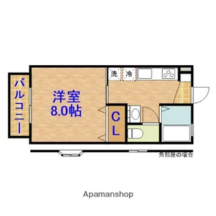 サンヴェール下永吉【2階】の間取り