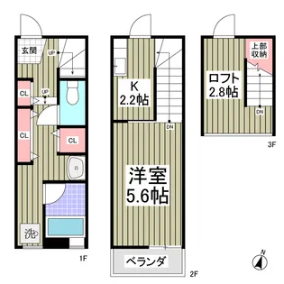 レガーロ千葉中央【1階】の間取り