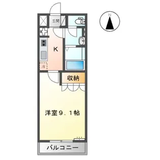 ファーストヒルズ【2階】の間取り