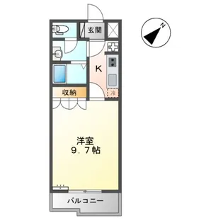 シティルミナスⅦ【1階】の間取り
