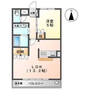 BELLCREST【2階】の間取り
