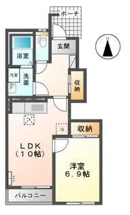 スプリングチェリーⅡ【1階】の間取り