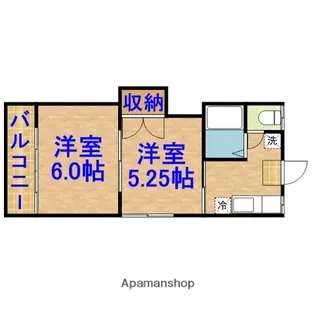 ハニーハイツ【2階】の間取り