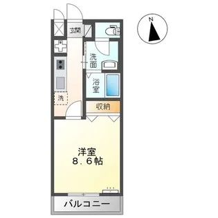 サンモール【2階】の間取り