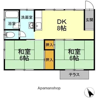 CASA TARO【1階】の間取り