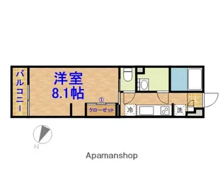 リブリ・パドル【1階】の間取り