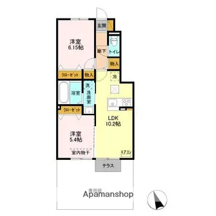 サウスヒルズⅢ【1階】の間取り