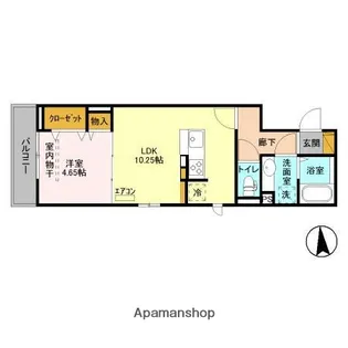 レイワ レジデンス【2階】の間取り