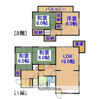 千葉県茂原市高師【一戸建】の間取り