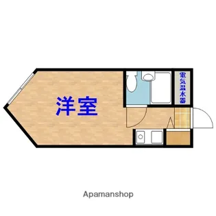 新茂原グリーンパレス【4階】の間取り