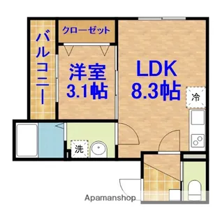 プリマヴェーラ【1階】の間取り