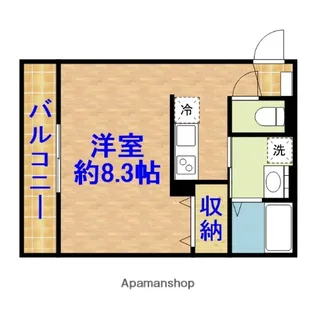 MYSTYLE蘇我【3階】の間取り