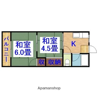 蘇我野ハウス1号棟【2階】の間取り