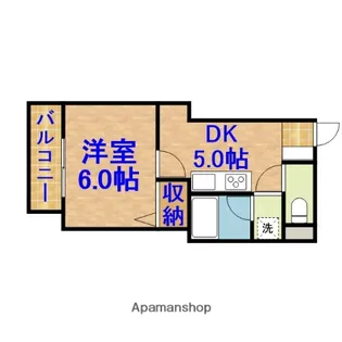 サンガーデン【1階】の間取り