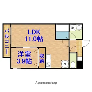 ジーメゾン千葉浜野プラージュ【2階】の間取り