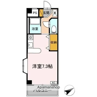 ハイムカメリア【111号室】の間取り