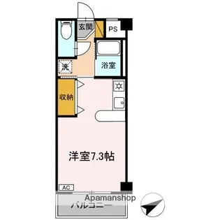 ハイムカメリア【108号室】の間取り