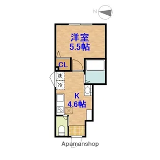 パステール・グランおゆみ野【1階】の間取り