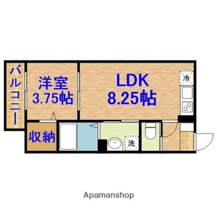 SUN HORIZON Ⅰ【1階】の間取り