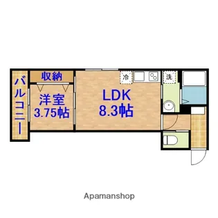 SUN HORIZON Ⅱ【1階】の間取り