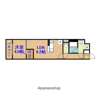 ファーストレジデンスおゆみ野【2階】の間取り