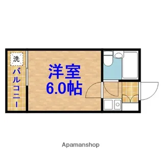 レジェンドハマノ【2階】の間取り