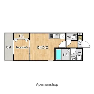 (仮称)ジーメゾン千葉村田町ランタ【3階】の間取り