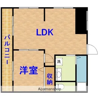 メープルイワタ【2階】の間取り