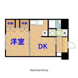 ウインベルデュエット千葉寺町【4階】の間取り